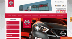 Desktop Screenshot of franklinnissanky.com